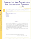 Journal of the Association for Information Systems杂志封面
